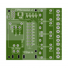 PCB ESPthermostat v1.1