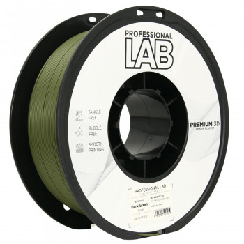 PETG mat verde inchis 1.75mm 1kg Professional Lab