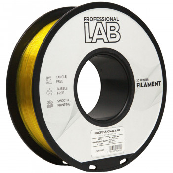 PETG galben transparent 1.75mm 1kg Professional Lab