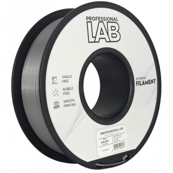 PETG argintiu 1.75mm 1kg Professional Lab