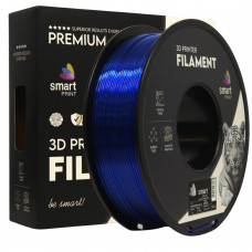 PETG albastru transparent 1.75mm 1kg Smart Print