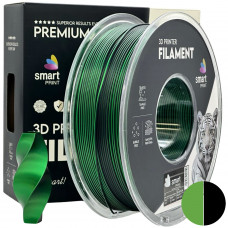 Silk PLA negru verde 1.75mm 1kg Smart Print
