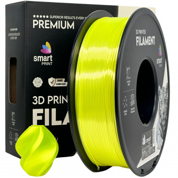 PLA silk galben 1.75mm 1kg Smart Print PLA silk galben 1.75mm 1kg Smart Print